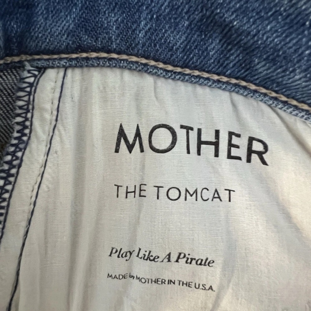 ✅ Mother Jeans Tomcat Straight in Play Like A Pirate - Picture 12 of 12